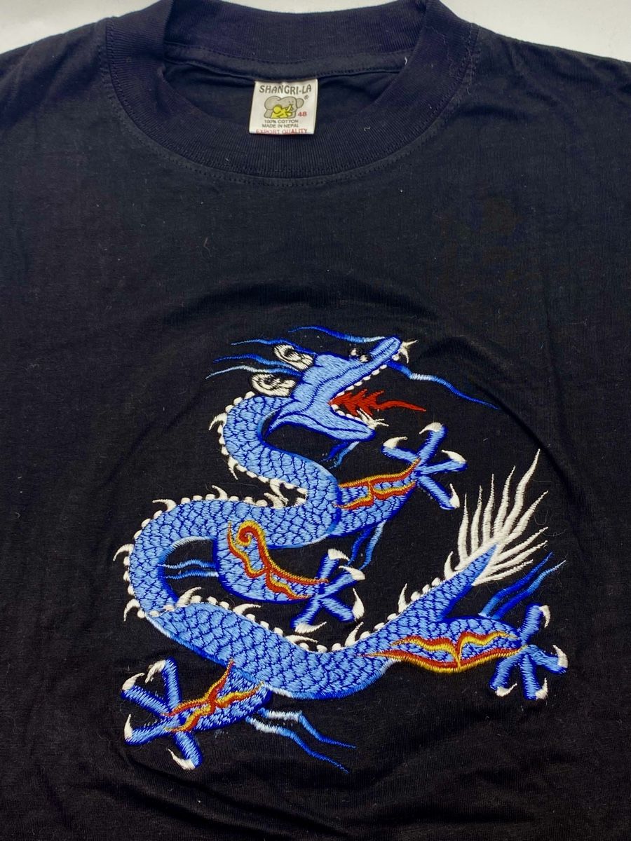 T-shirt: Drachen T-Shirt , Gr. 48, Baumwolle 100% – Nuovo e nell'imballaggio originale da Arlesheim venduto da Omahum88 9