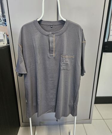 Graues Herren T-Shirt Gr. 4XL