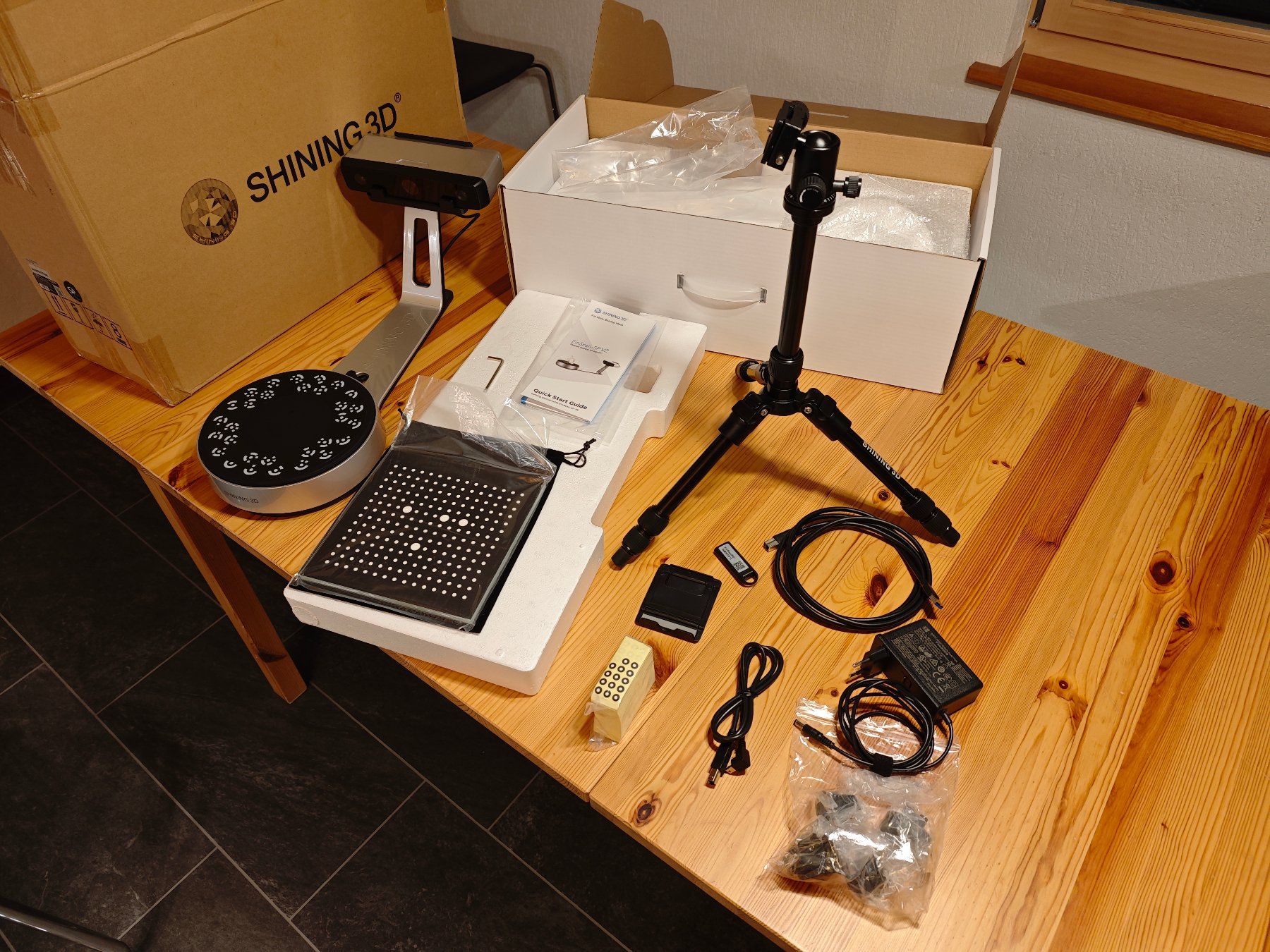 Scanner: 3D-Scanner "Shining 3D EinScan-SP V2" in Top Zustand – Usato da Wald ZH venduto da sits 3