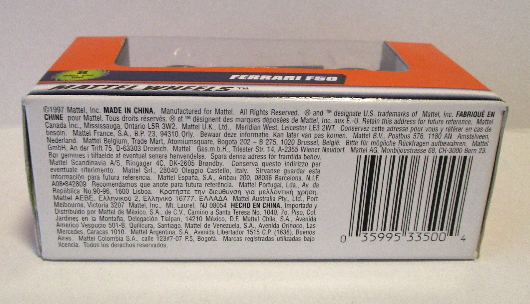 Ferrari Modellini d'auto: MATCHBOX FERRARI F50 - M75/59 – Nuovo e nell'imballaggio originale da Chêne-Bourg venduto da breno56 2