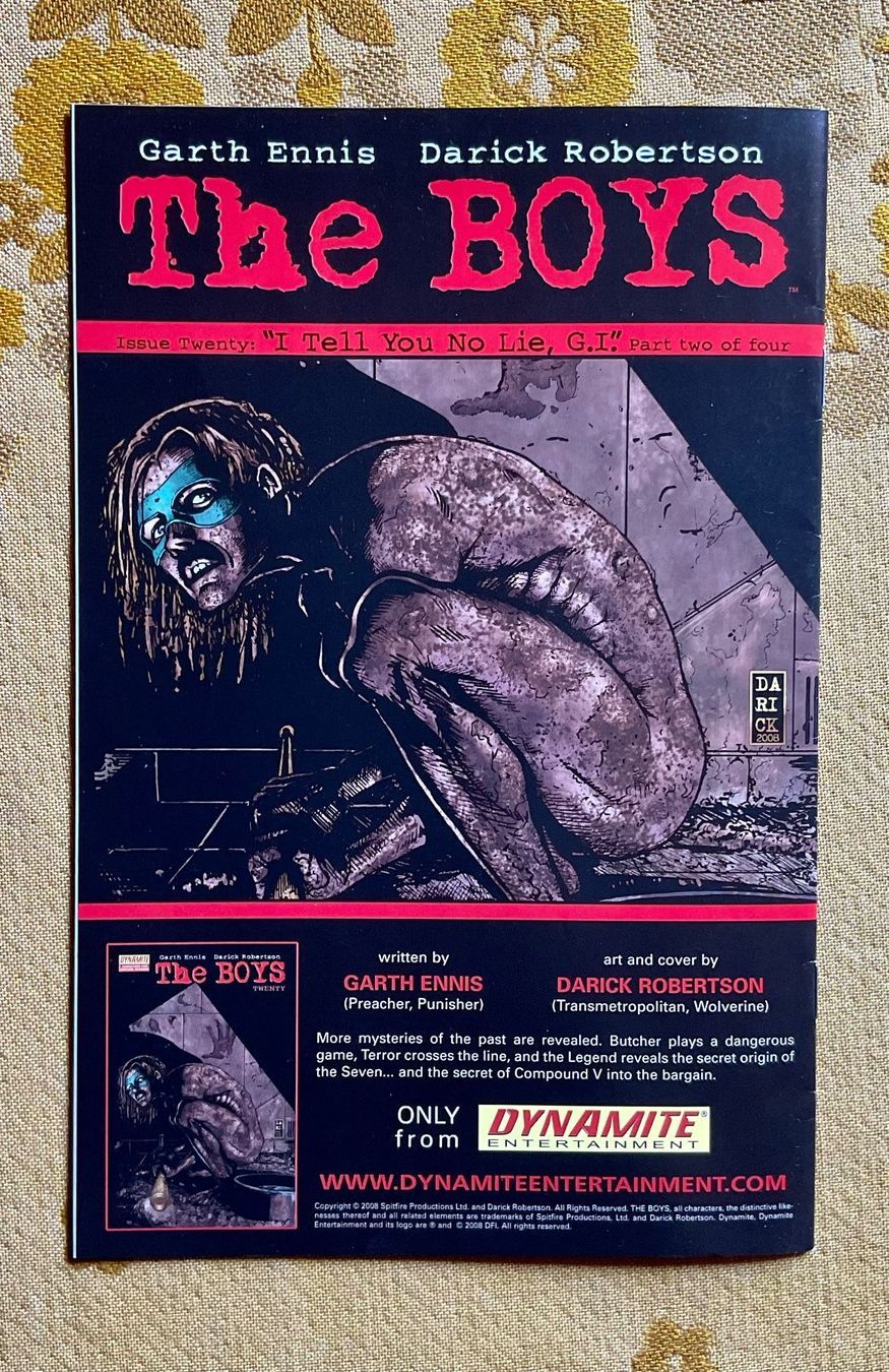 Fumetti: The Boys Heft Von 2008 ENGLISCH – Nuovo (secondo la descrizione) da Endingen venduto da nathan05 9