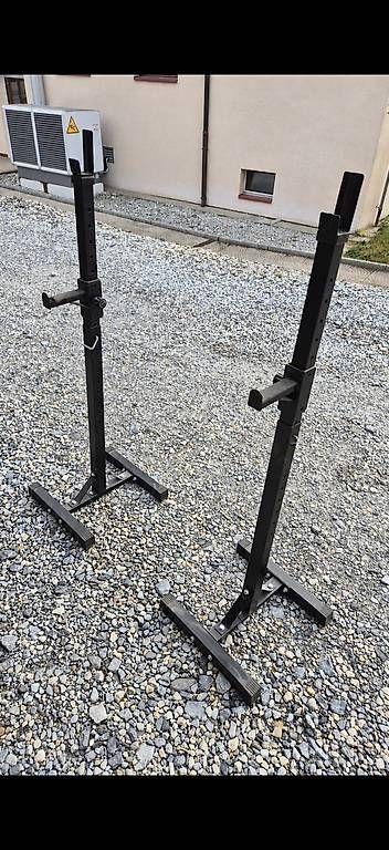 Accessori: Zwei höhenverstellbare Langhantelständer – Usato da Salgesch venduto da fabii_grand98 1