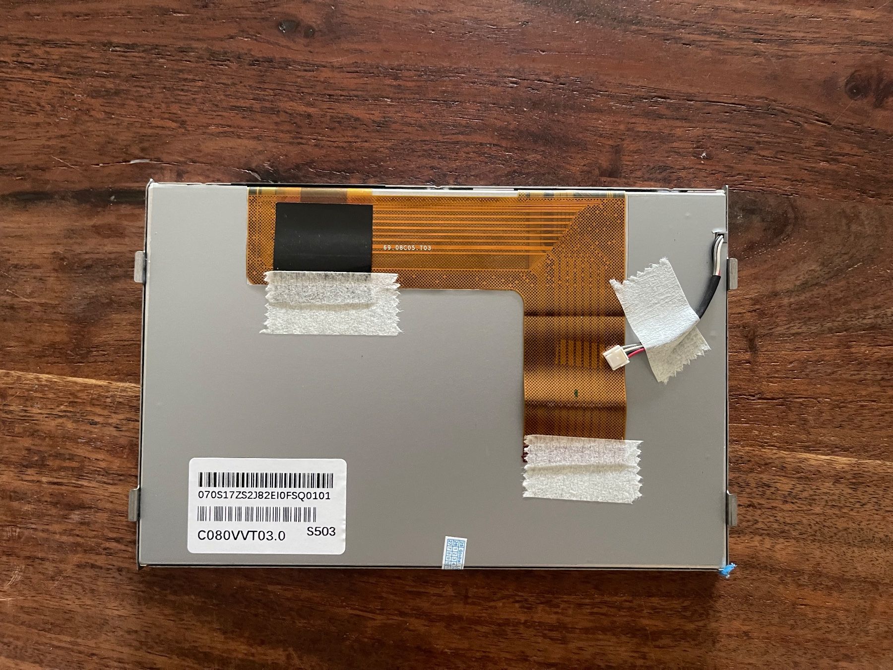 Monitor: 8" LCD DISPLAY Für VW DISCOVER PRO 2 – Nuovo e nell'imballaggio originale da Bülach venduto da Nbosshard 1