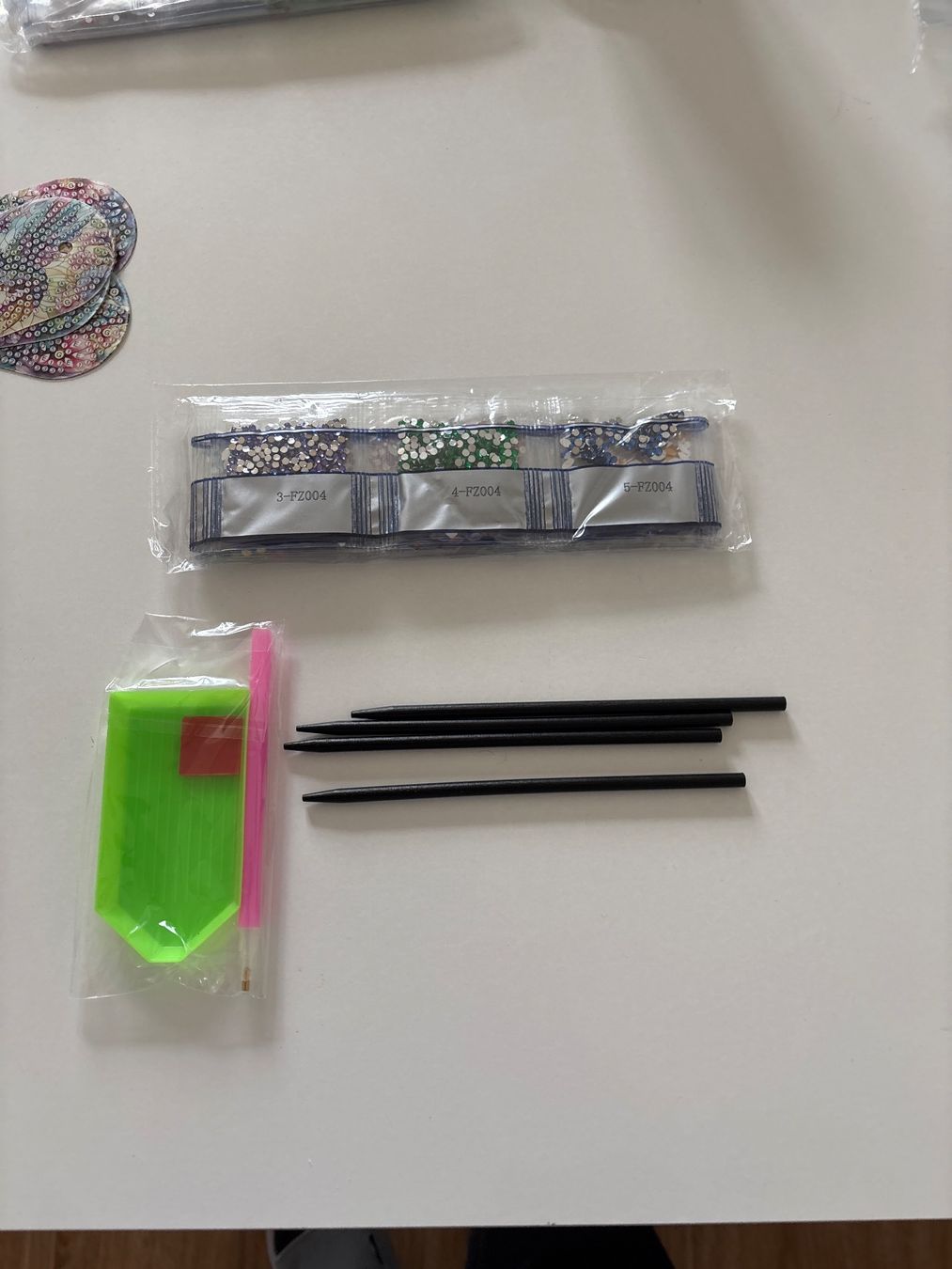 Bastelsets: Haarspangen / Diamont Paiting – Neu (gemäss Beschreibung) aus Amriswil von SCHLOSSGEISTLI 1