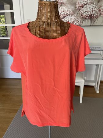 Marccain Shirt, Korall, ca. 38/40