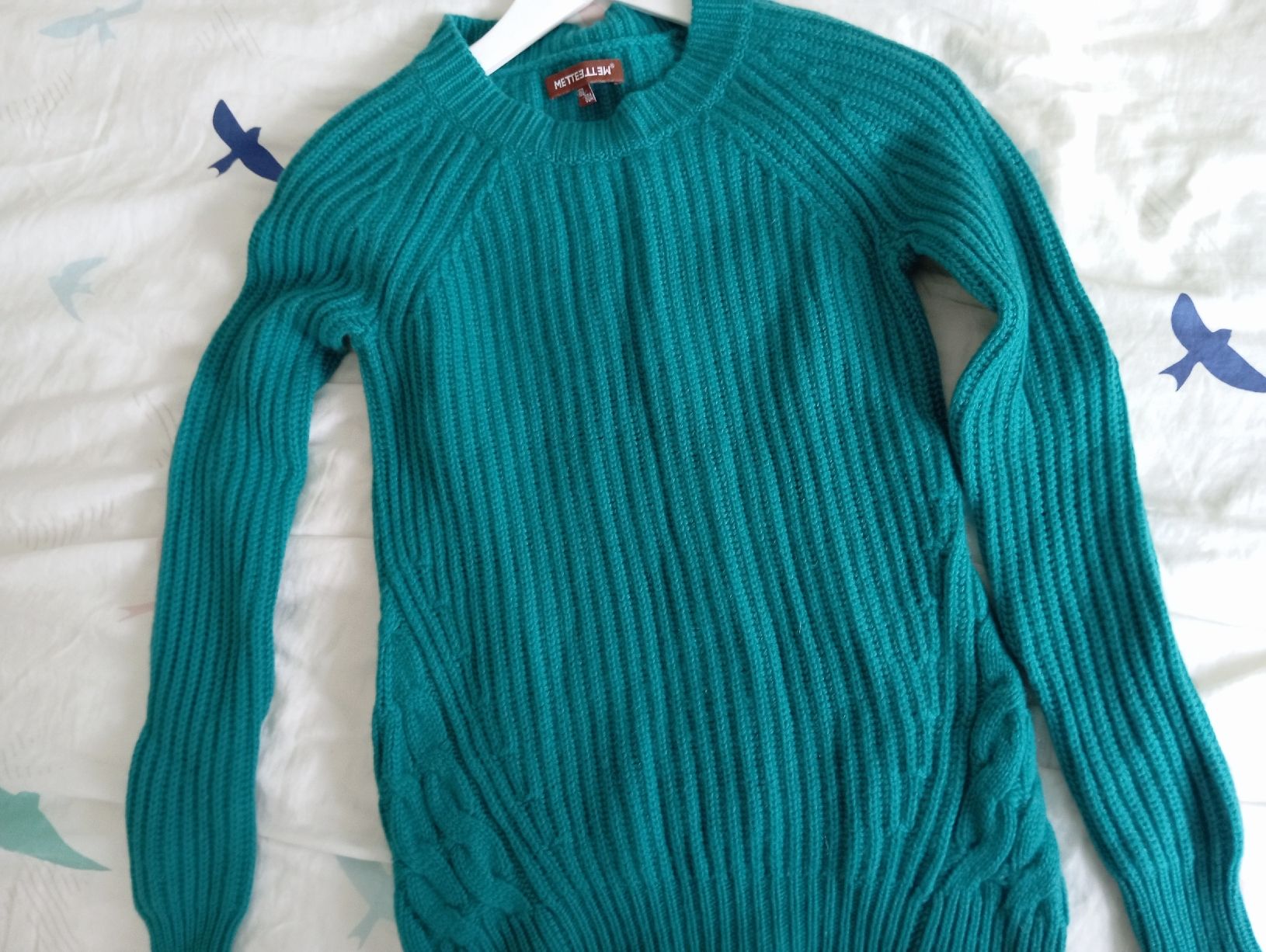 Pulls & Sweat-shirts: Türkiser Kaschmirpullover – Grösse S – D'occasion à Romanshorn par mololo