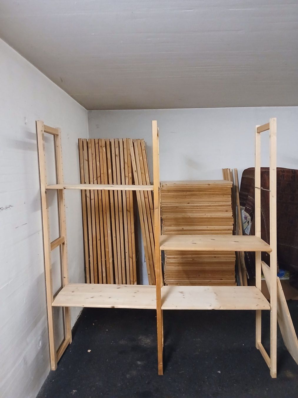 Regale: Warenregal Kellerregal Ladenregal Holz – Gebraucht aus Ronco sopra Ascona von Lafondadelsol 2