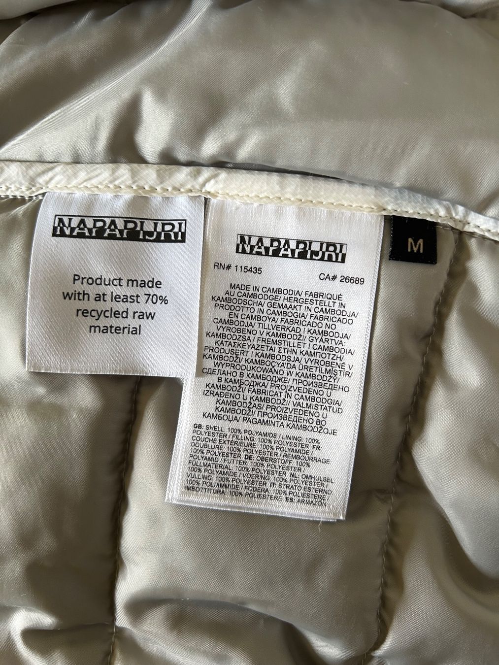 Napapijri Giacche: Steppjacke von Napapijri Gr. M – Usato da Sevelen venduto da Glueckstreffer.62 3