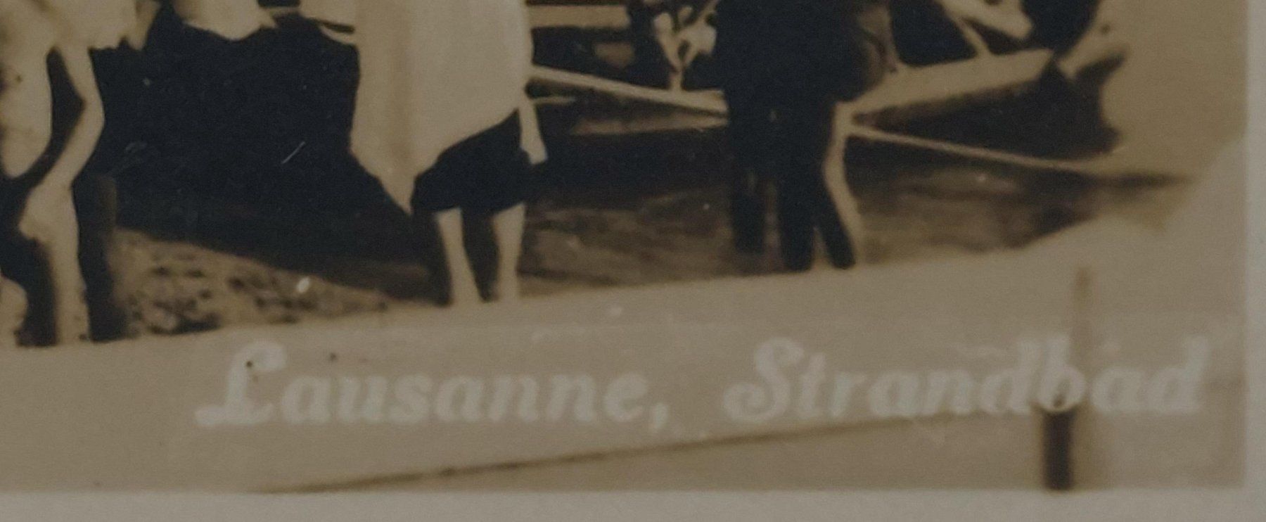 Cartes postales: LAUSANNE - Standbad – D'occasion à Delémont par Domdom1 1