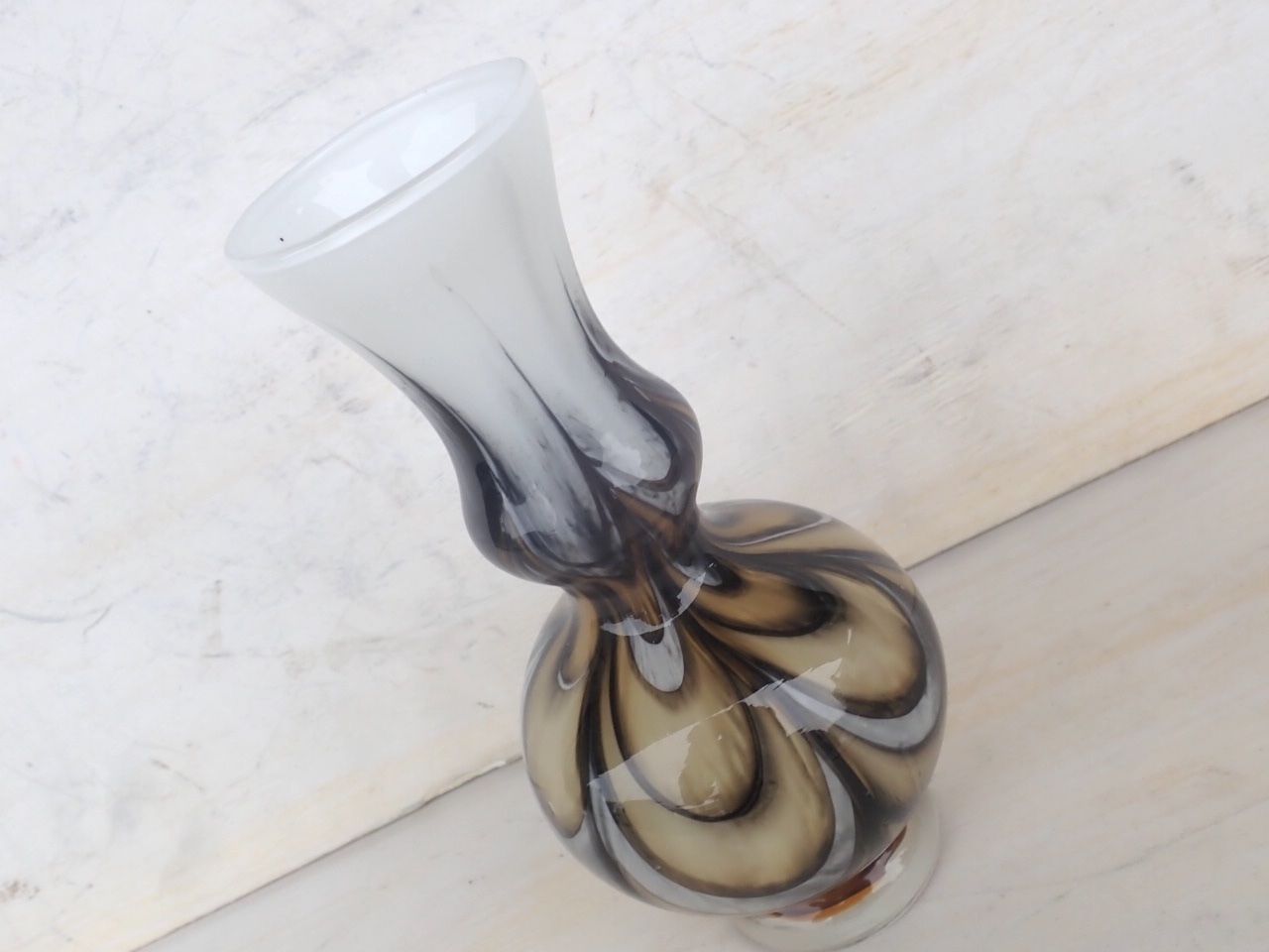 Murano Vasi & Recipienti: Vintage Vase Glas Moretti Opaline Firenze Murano – Usato da Wil SG venduto da BrocknRoll 2
