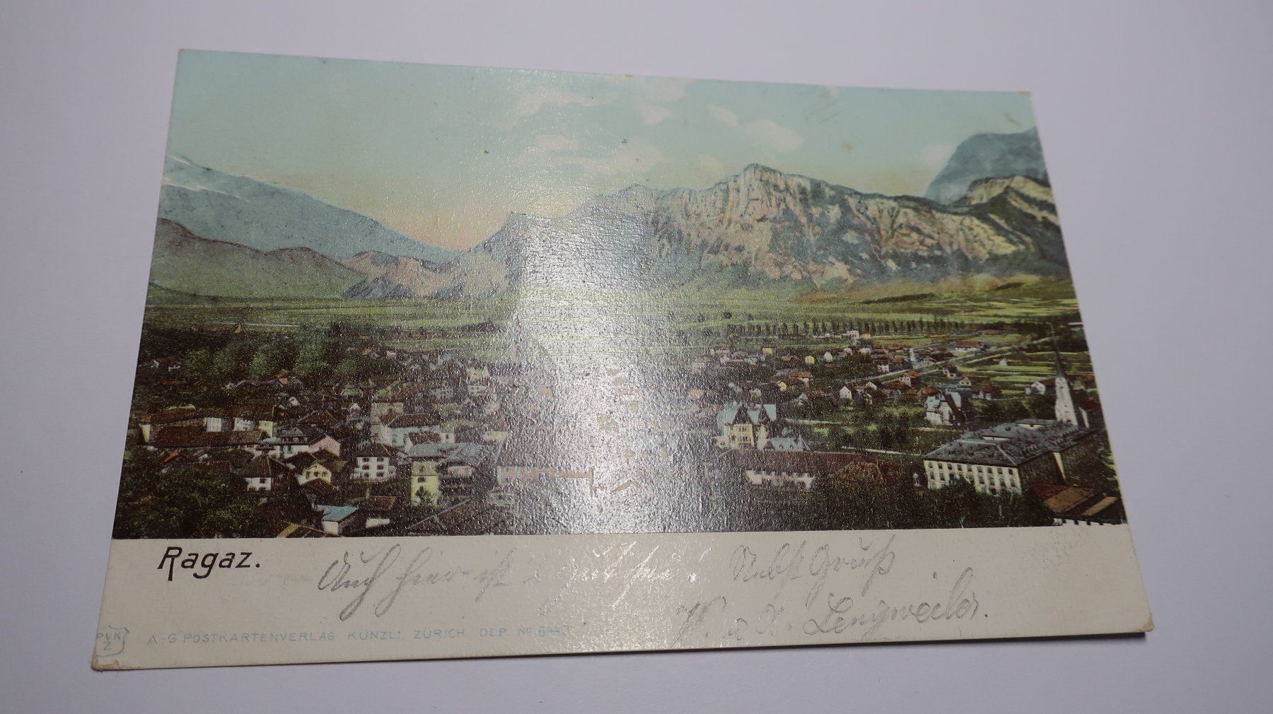Cartoline postali: Ragaz  1902 – Usato da Cormoret venduto da Pascalll2001 1
