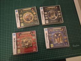 Professor Layton Series - Nintendo DS - Complete Set