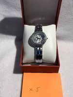 Elegante Damenuhr SLINOBI mit Strasssteinen   x5