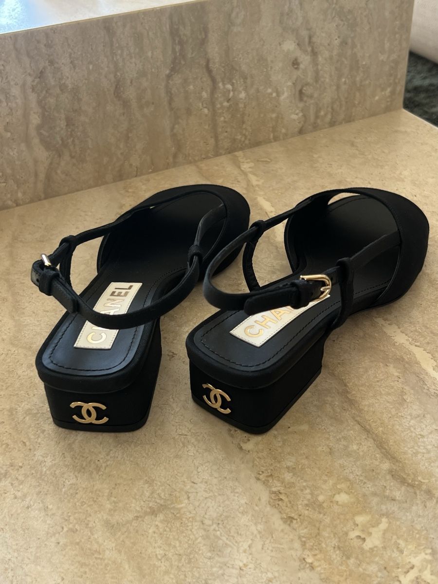 Chanel Scarpe da donna: Chanel slingback 36.5 new  – Nuovo e nell'imballaggio originale da Basel venduto da hea_slg8