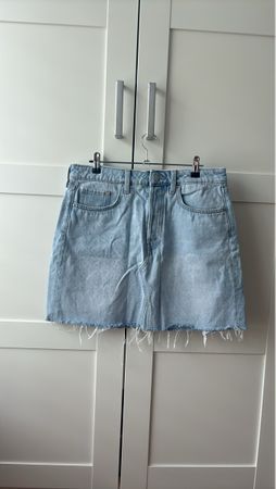 Jeansrock hellblau Grösse 44