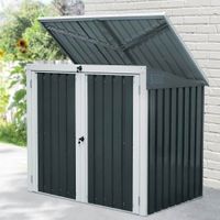 19853 - Mülltonnenbox RASU M - 2x 240L Müllbox Abstellbox