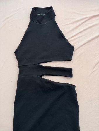 Robe noir femme Zara