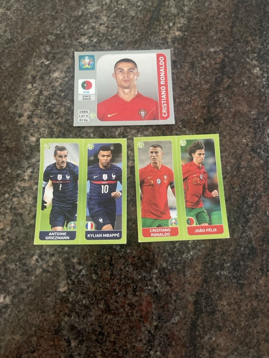 Panini Carte collezionabili: 2021 ronaldo und mbappe – Nuovo (secondo la descrizione) da Rüti ZH venduto da san_d7tx