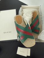 GUCCI HERREN ESPADRILLE-SLIDES GRÖSSE 8 (42 IT)