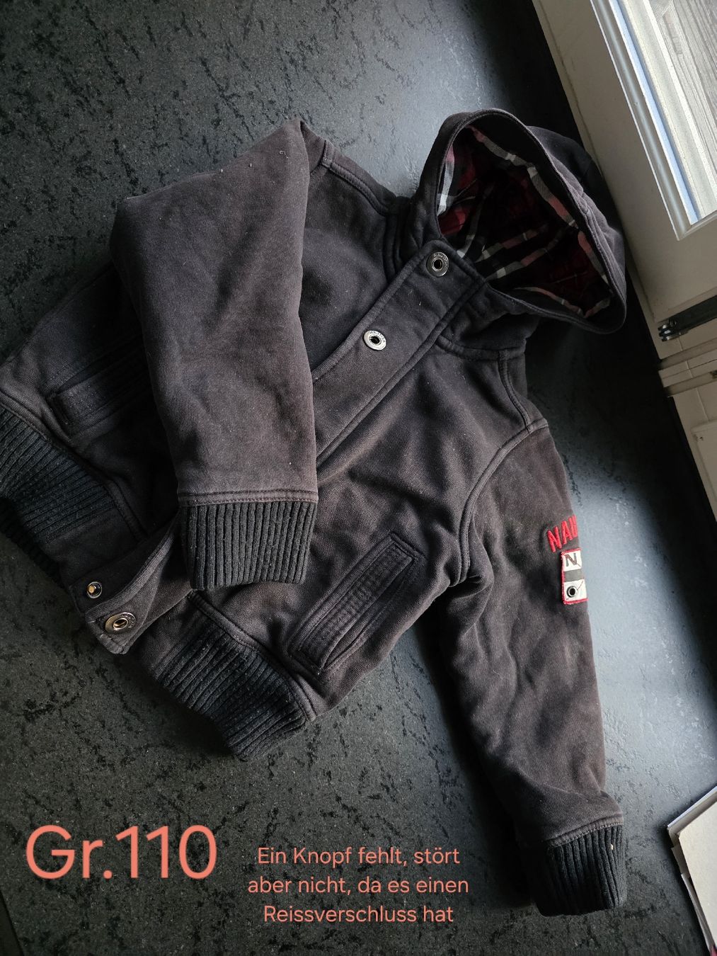 Giacche & Cappotti: Übergangsjacke Jacke Gr.110 – Usato da St. Peterzell venduto da upcycling_