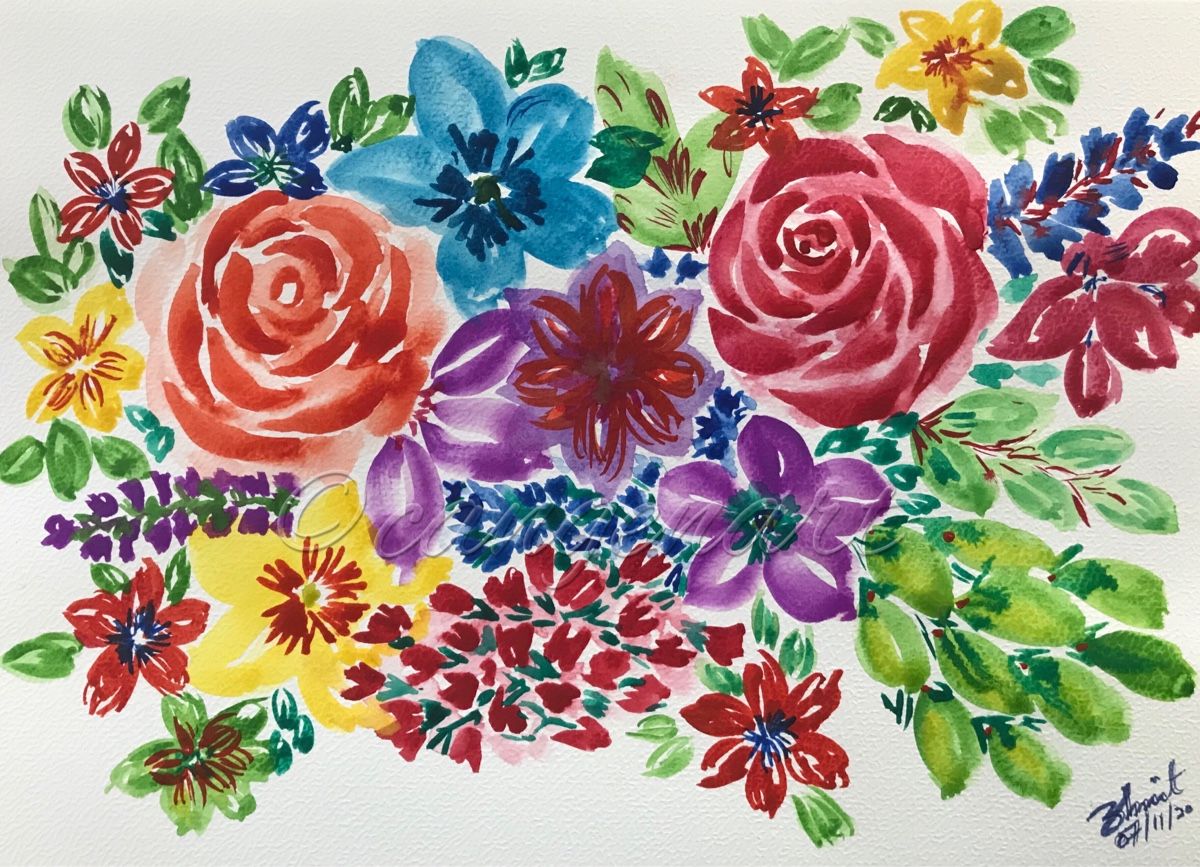 Dipinti: Aquarelle Gemälde – Nuovo e nell'imballaggio originale da Zürich venduto da cangen