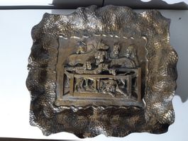 Bronze Hundeplatte