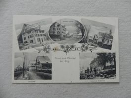 Ansichtskarte Karte Oberwil ZG Zug 1900 Handlung Hess Adler