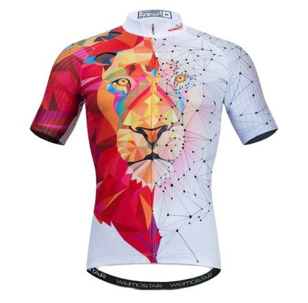 Modernes Fahrrad Trikot - M - Löwe —> NEU!