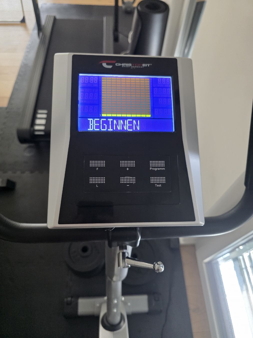 Hometrainer: Christopeit Heimtrainer EMS 3 – Heimtrainer / Ergometer – Nuovo (secondo la descrizione) da Zürich venduto da akw_n6nd 2