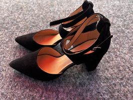 Damenschuhe Gr. 39 schwarz, Neu, Pier One