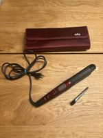 Haarglätter Braun Satin Hair mit Tasche guter Zustand