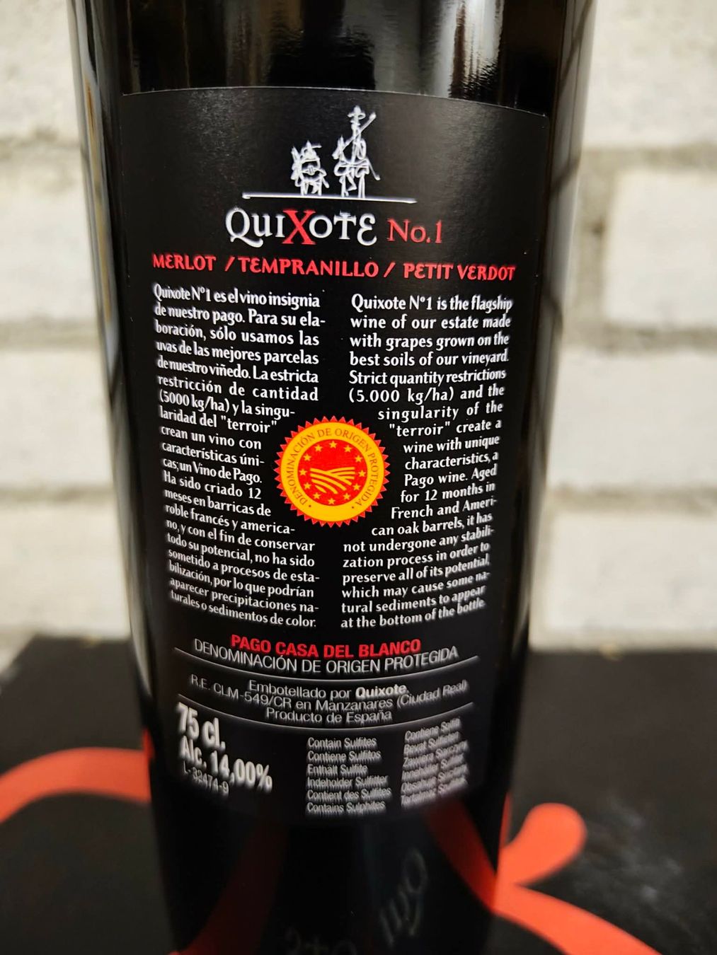 Vino: 6x 2008  Quixote N.1 OHK – Nuovo e nell'imballaggio originale da Münchenstein venduto da wusmarino 7