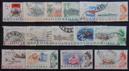 Bahamas British Kat. 209-223 gest. 1965 Kat. 30 Euro