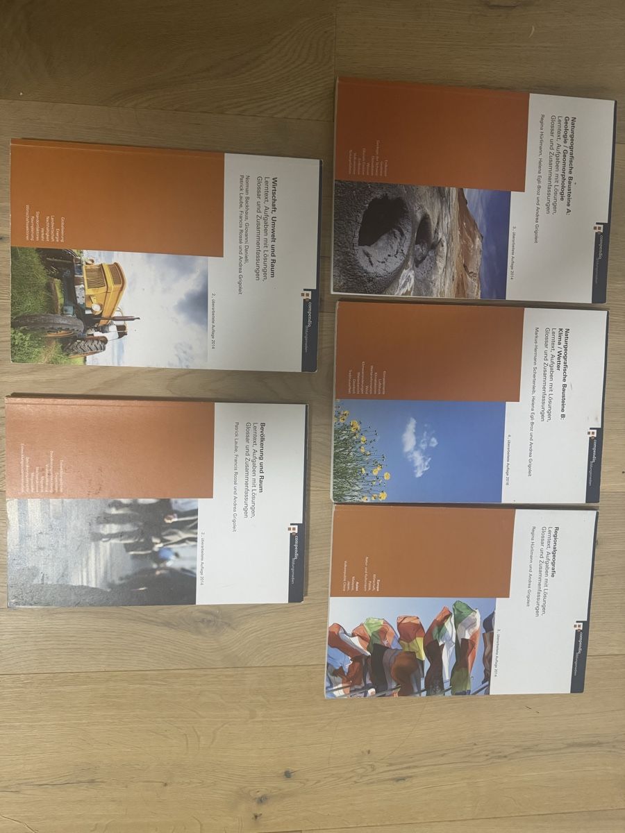 Bücher: Compendio Geographiebücher / Lehrmittel – Neu (gemäss Beschreibung) aus Zollikofen von mon_mj72