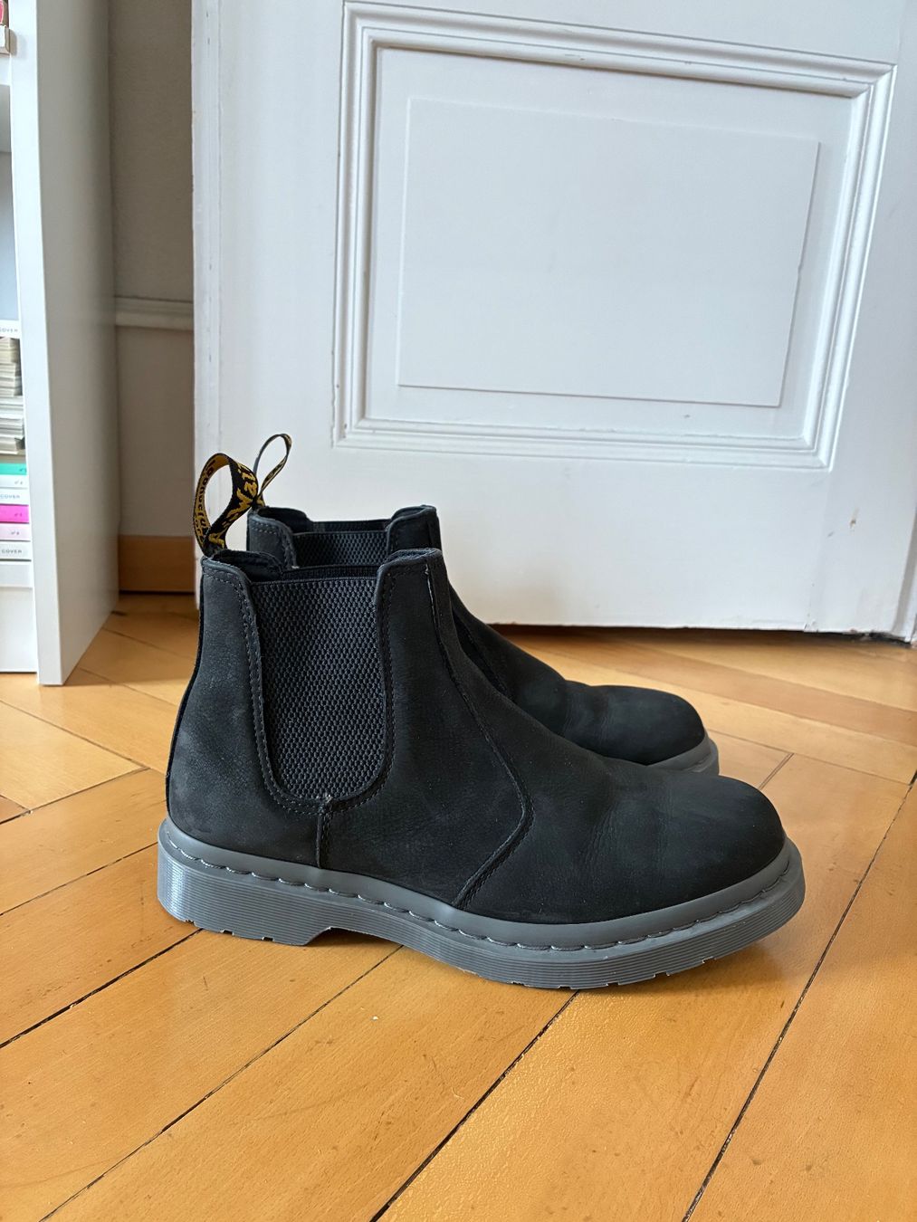 Dr. Martens Chaussures hommes: Schwarze Chelsea Boots – D'occasion à Fribourg par waves55