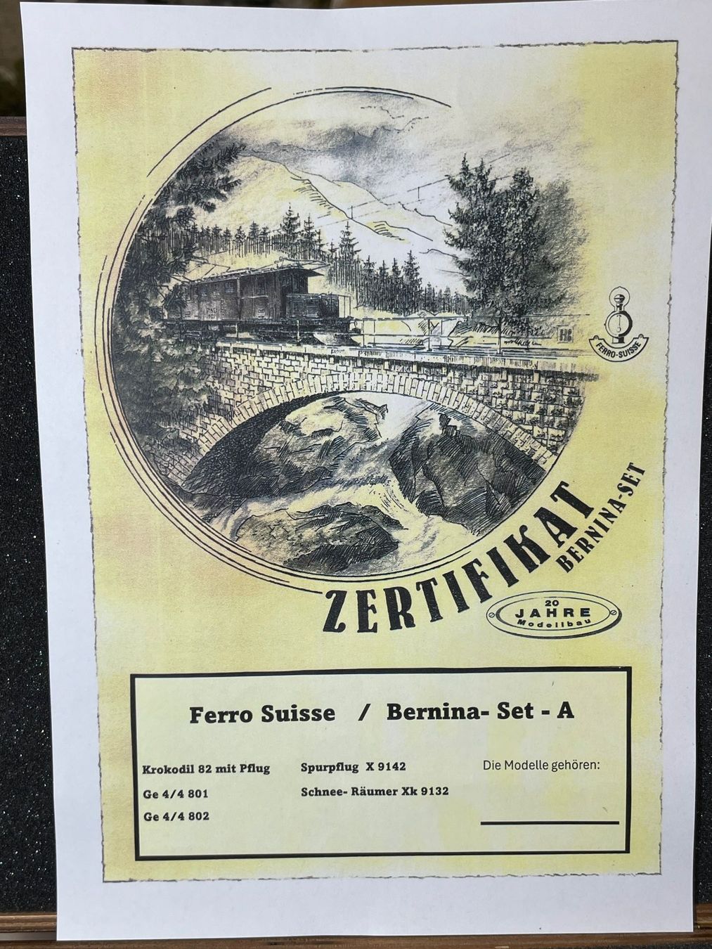 Ferro-suisse Modellini di ferrovie: Ferro Suisse Bernina- Set A / 5-teilig – Usato da Krummenau venduto da ferrotech 6