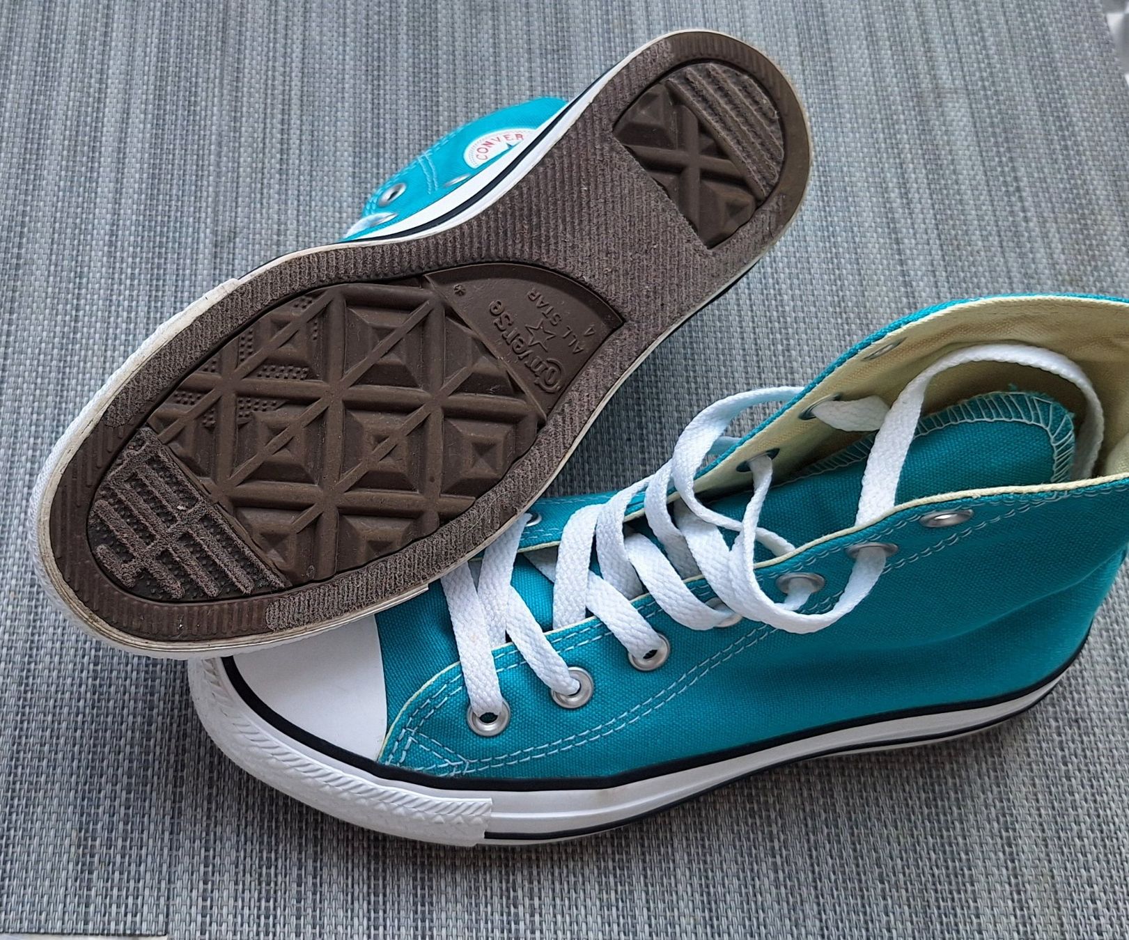 Converse Scarpe da donna: Converse Chuck Taylor All Star Sneaker Türkis Grösse 37 – Usato da Matten b. Interl venduto da iae_cwc7 3