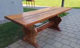 Antik Klostertish/Essentisch/ Schreibtisch /Eicheholz 19Jh