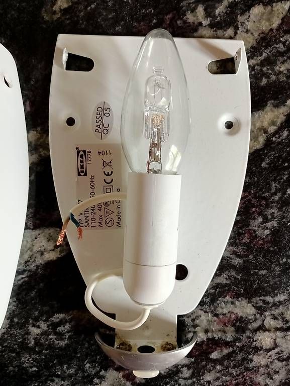Lampade: Wandlampe Santir weiss – Usato da Waldenburg venduto da DorineS 3