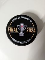 2024 CHL Final Hockey Genève Servette HC Game Puck