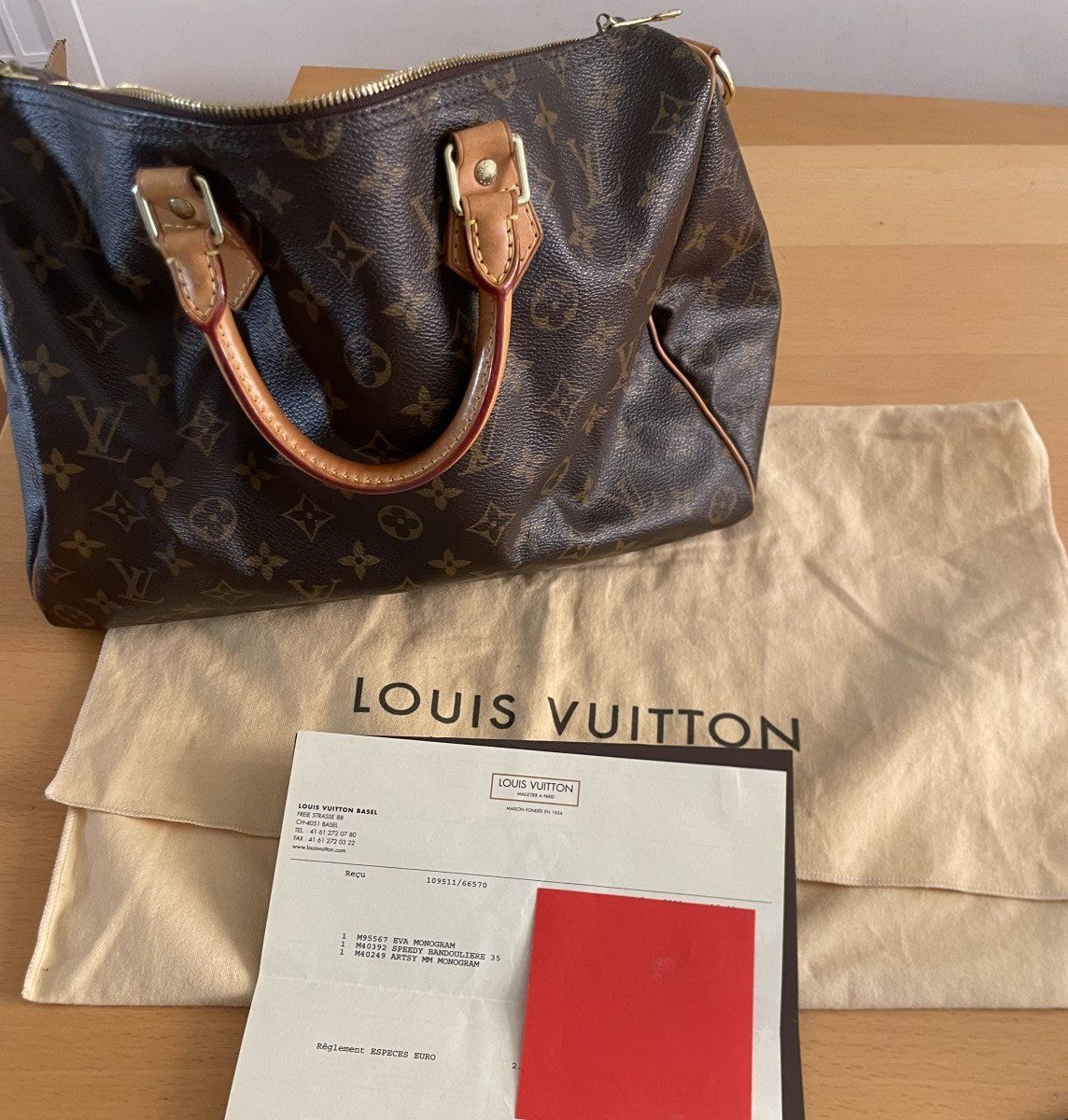 Louis Vuitton Taschen für Damen: Louis Vuitton Speedy Bandoulière 35 – Neu (gemäss Beschreibung) aus Münchenstein von Calimeroaim 7