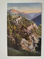 Bernina-Bahn Alp Grüm Blick ins Puschlav um ca. 1910