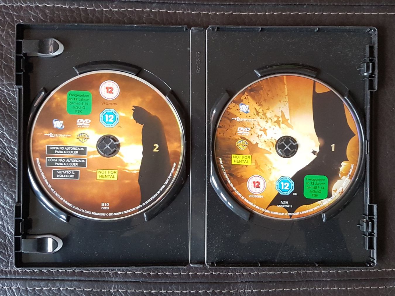 Tutti i DVDs: Batman Begins - 2 Disc Special Edition DVD – Usato da Bern venduto da 1sttimebandit 2