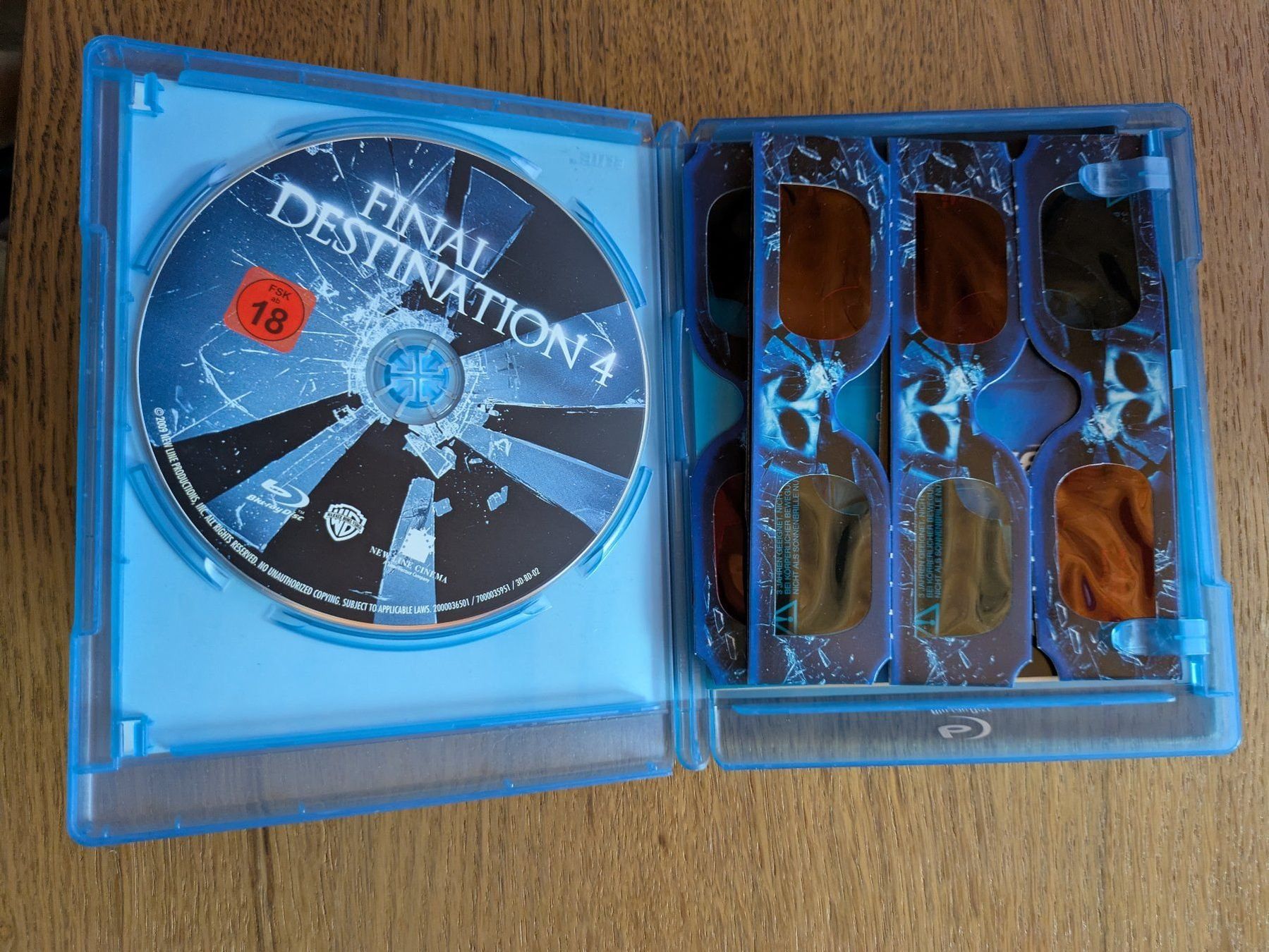 Tutti i DVDs: Final Destination 4 in 3D - MIT Brillen (Blu-ray) – Usato da Männedorf venduto da Pacer19 1
