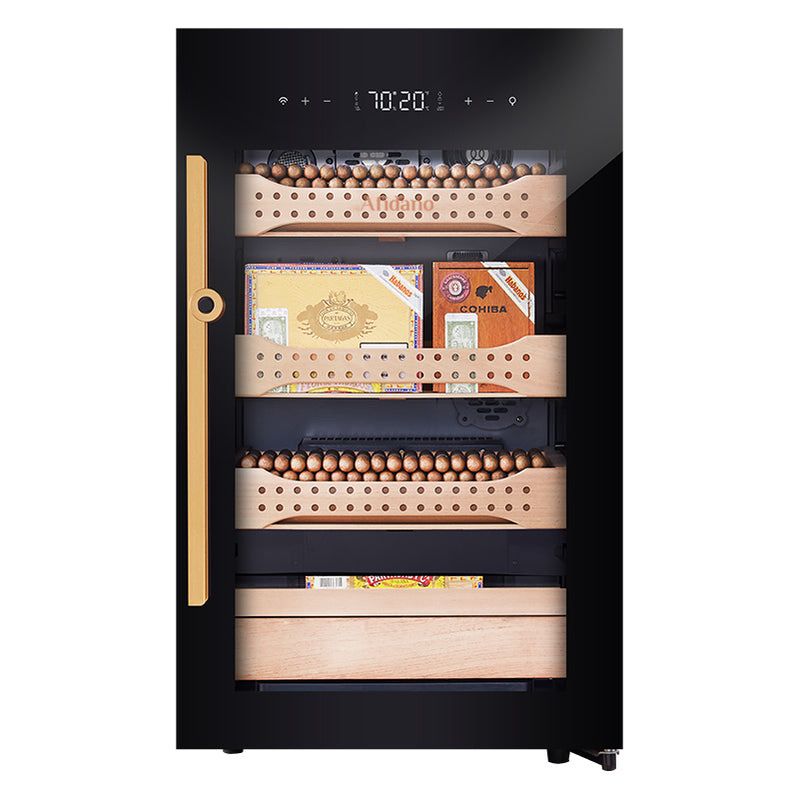 Humidor per sigari: Zigarren Humidor elektronisch mit Fingerprint – Nuovo e nell'imballaggio originale da Seuzach venduto da Wolf936