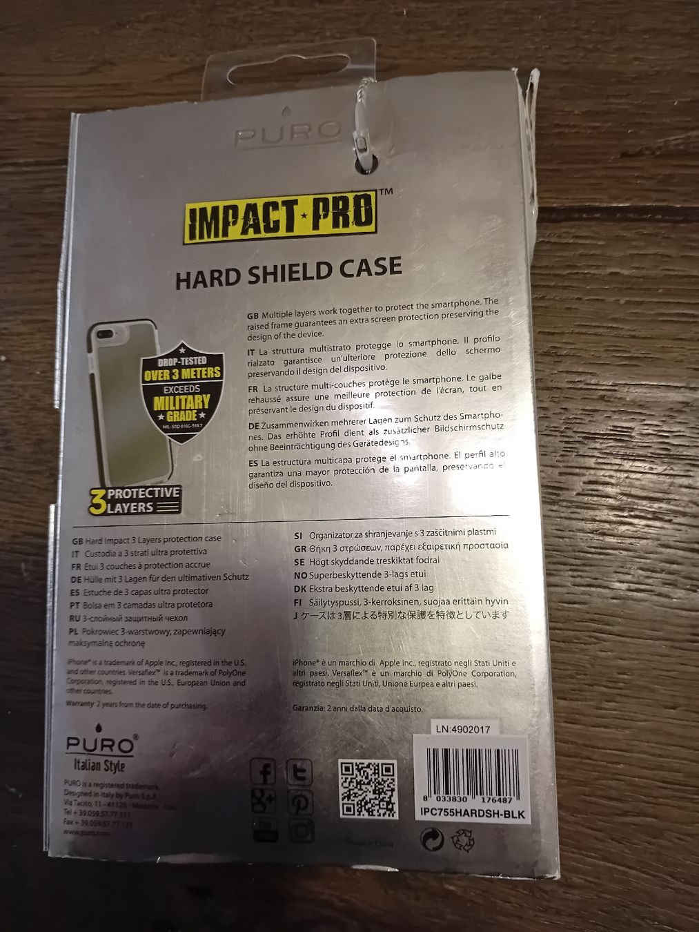 Apple Cover & Protezioni schermo: PURO Impact Pro iPhone 7/8 Plus Hard Shield Case 💪 – Nuovo (secondo la descrizione) da Elgg venduto da Feuerpferd7777-1966 4