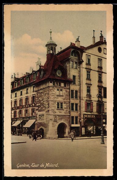 Ansichtskarten: AK Genève, Tour de Molard – Gebraucht aus Berlin von bartko-reher