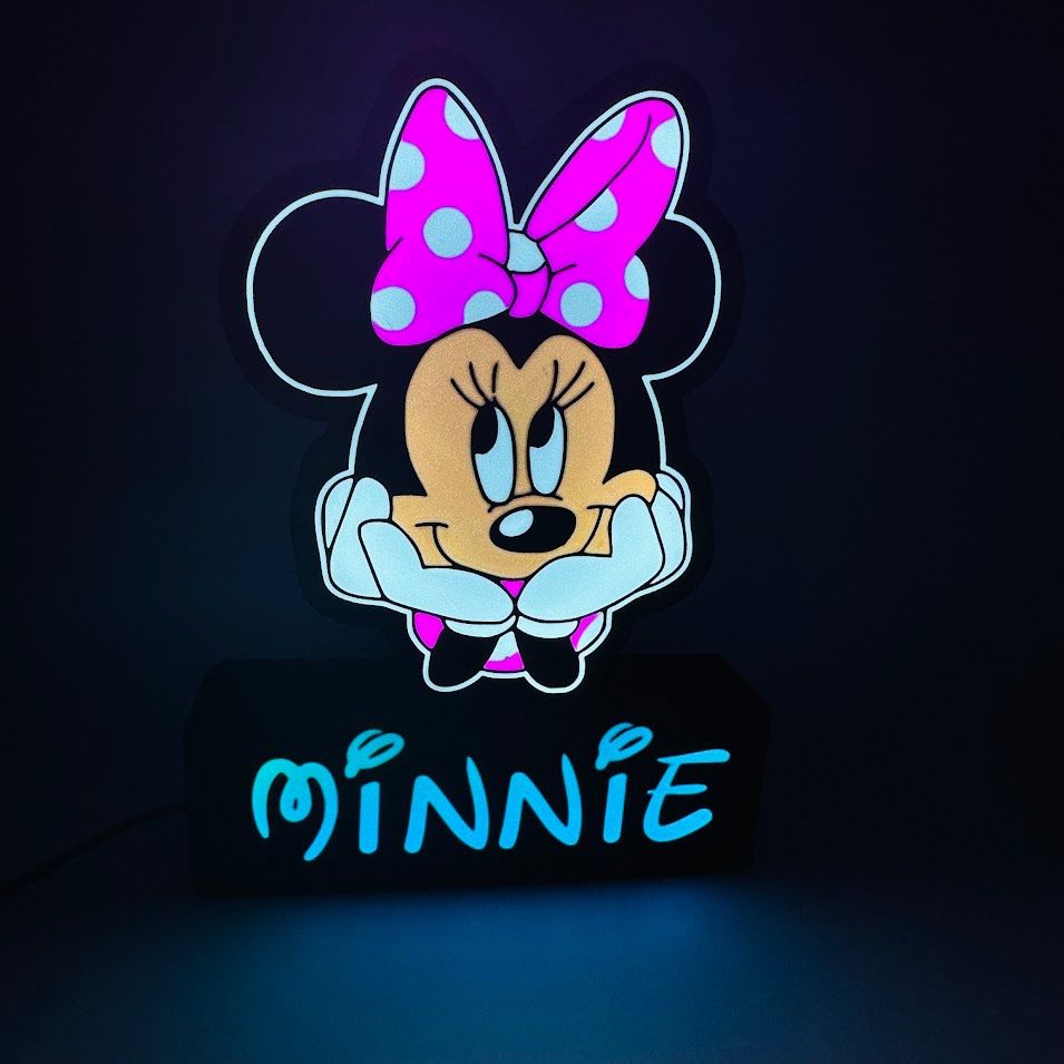 Lampade: Lightbox lumière led Minnie – Nuovo (secondo la descrizione) da Vicques venduto da PAMB3D