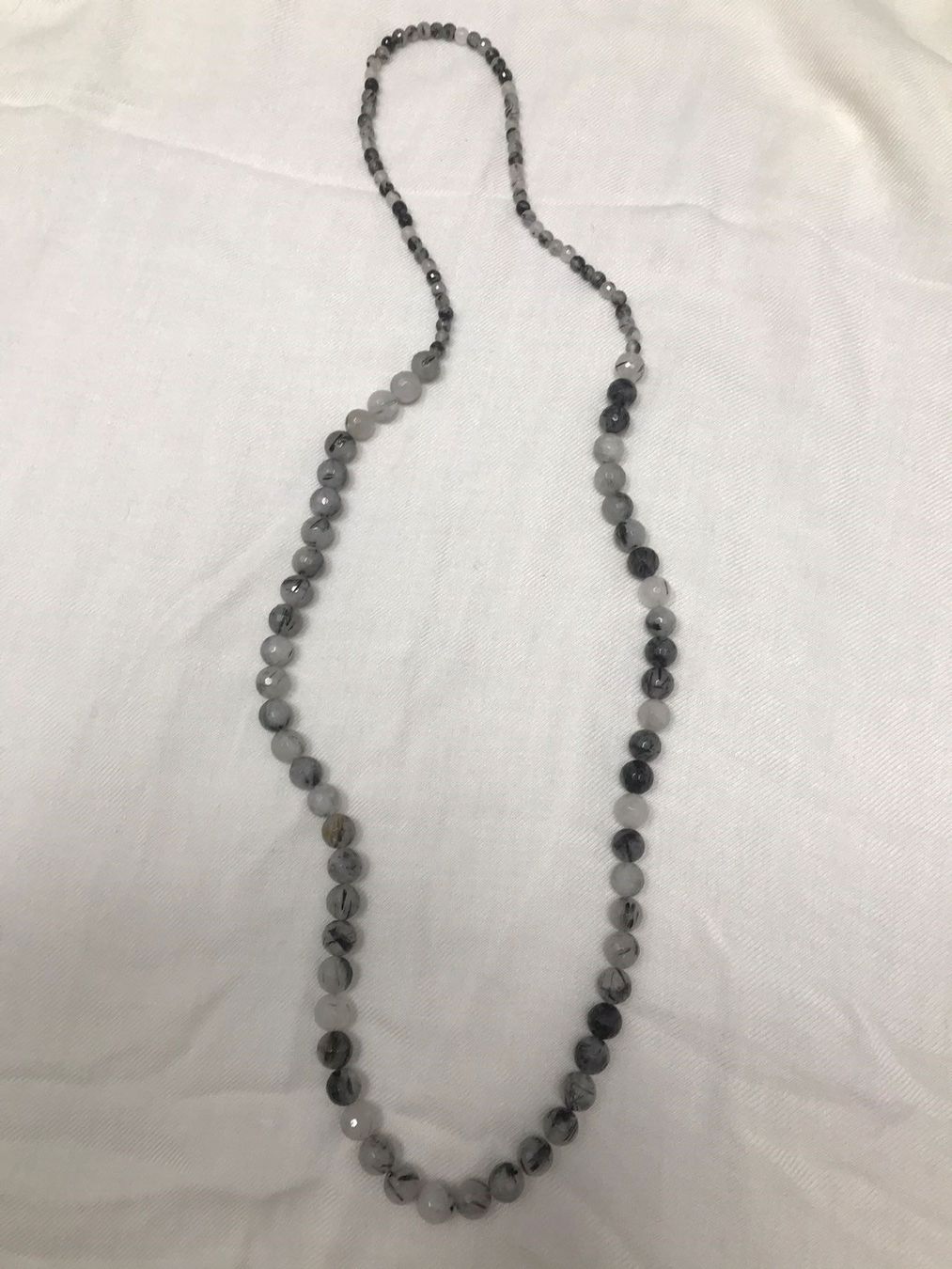 Pietre preziose: Collier Quartz avec Tourmaline noir – Nuovo (secondo la descrizione) da La Croix (Lutry) venduto da fashionclub01 1