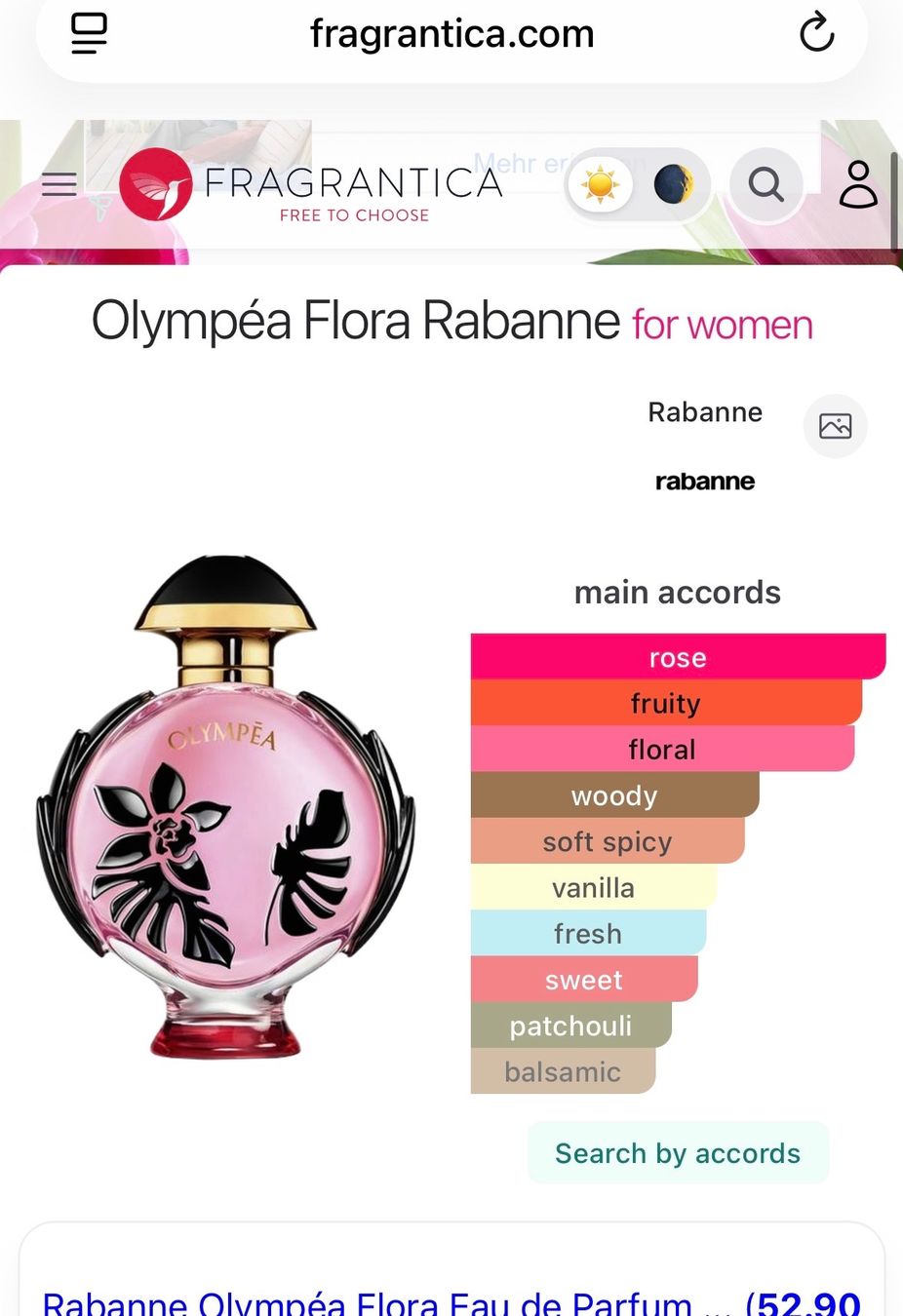 Paco Rabanne Profumi & Eau de Toilette: Rabanne Olympéa Flora EDP - Duftprobe 2ML – Usato da Zürich venduto da deruja 3